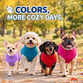 Satinior 4 Pcs Stretch Fleece Dog Sweater