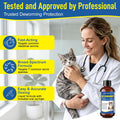 Dewormer for Cat and Kittens, Triple Dewormer for All Worms