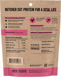 Vital Essentials Freeze Dried Raw Chicken Hearts Cat Treats, 0.8 oz Bag