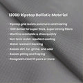 K9 Ballistics Tough Ripstop Dog Crate Pad, 41 x 27, Sage Green