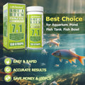 Aquarium Test Strips Fish Tank Pond Water Testing Kit (7-Way)