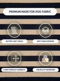 Haloumoning Dog Striped Hoodies Sweatshirt Pets Warm Sweatshirt Costume