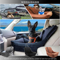 Wooaidagg Dog Car Seat for Small Dogs Up to 25 lbs,Covered Ultra-Soft Fabric and Fill in Memory Foam,Fully Detachable an