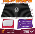 ohlela 16 Pack Black Scat Mats for Dogs - 16" x 13" Pet Deterrent Mat with 1" Spike. Effective Dog Pee Repellent Indoor & Outdoor to Keep Dogs & Cats Away. Cat Repellent Indoor Solution
