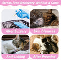 Coppthinktu Cat Recovery Suit Female Cat Onesie for Spay Abdominal Wounds