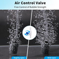 25ft Air Hose 3/16inch for Aquarium with Connector Accessories, Translucent