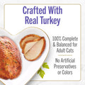 Purina Fancy Feast Petites Turkey Entree Cat Food (12 Pack) 2.8 oz Tubs