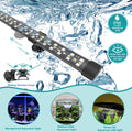 SEAOURA 24/7 Submersible LED Aquarium Light for Plants Fish Tank, 15 Inch