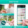 Aquarium Test Strips - 9-in-1 Aquarium Test Kit with eBook - Aquarium Water Test Kit with Quick and Accurate Fish Tank T