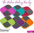 LickiMat Slomo, Cat Slow Feeder Lick Mat, Boredom Anxiety Reducer; Perfect for Food, Treats, Yogurt, or Peanut Butter. F