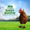 Birdy Bootie Chicken Shoes for Injured Feet – Protective Neoprene Footwear for Chicken, Open-Toe Design for Bumblefoot Relief, Made in USA - Standard, 3" Max. Inside Width, Pink