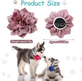 Saintrygo 20 Pieces Dog Collar Flowers Multi Color Pet Bow Ties Flower Collars for Dogs Grooming Cat Puppy Accessories