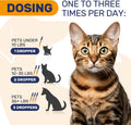 Dog Allergy Relief for Puppies & Adult Ones – Cat & Dog Itching Skin Relief Helps with Irritation & Supports General Well-Being – Cat Itchy Skin Treatment with Organic Composition – 2 Oz Bottle