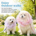 Dog Face Mesh Net, 2 Pcs Quick Release Head Cover, Anti Eating Pet Headgear for Cats, Small Medium Dogs