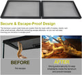 Terrarium Screen Cover ReptileTank Lid for 20 Long/29/37 Gallon 30.7” x 13”
