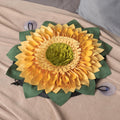 Snuffle Mat for Dogs Sunflower, 20" x 20" Dog Cat Snuffle Mat Interactive Feed Game for Boredom, Encourages Natural Fora