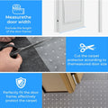 THAMIAO Carpet Protector for cat Dog Anti Scratch Under Door Cat Scratch Protector Mat from Scratching Easy to Cut Non Slip Plastic Carpet Scratch Stopper Cat Scratch Guard Carpet 3.6FT(Clear, 1pcs)