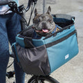 Vincita Caddy Pet Basket for Brompton Bike – Comfortable and Secure Carrier with Aluminum Frame, mesh Cover, Adjustable 
