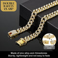 Tallew Dog Chain Cuban Dog Collar Pet Chain Necklace