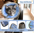 PENTAK Soft Cat Cone Collar, Designed for Small Kittens Young Cats, E Collar for Cats, Cat Recovery Collar, Cone for Cat