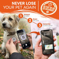 QR Code Dog Tag for Dogs & Cats – Smart Pet ID Tag – Scan to Contact Owner – No Subscription – Lost Pet Protection