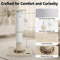 35-Inch Tall Cat Scratching Post, Stable Base for Large Cats