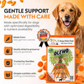 Olewo Original Carrots for Dogs – Fiber for Perfect Poop, Dehydrated Dog Food Toppers for Picky Eaters, Natural Skin & Coat Support, Multivitamin, Probiotics for Digestive & Gut Health, 1 lb