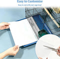Bird Cage Liner Papers,50 PCS Disposable Cage Paper Liners,Precut Absorbent Cushion Pad Mat Accessories for Pet Bird(11.