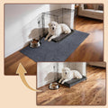 74 * 60 * 0.3inch Dog Crate Floor Protection Mat Kennel Mat to Protect Floors Non-Slip Absorbs Urine Water Resistant Pad