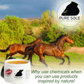 Pure Sole Hoof Wax | Hoof Crack Filler - Hoof Putty Wax that Helps Heal and Protect Your Horse's Hooves - Perfect for Ho