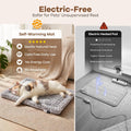 Self Heating Cat Pad Self Warming Bed 27.5" x 18.5" Thermal Heated Cat Mat Extra Warm Pet Mat for Outdoor and Indoor Large Kittens Small Puppy Pets