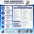 Cat Multivitamin Treats 26-in-1 Taurine for Cats with Lysine Turmeric MSM Glucosamine Omega for Immune Support, Skin & C