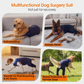 Lelepet Dog Recovery Suit for Rear Legs, Surgery Onesie, Cone Alternative