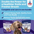 Pup Labs ProDenta & Fresh Breathies Bundle, All-Natural Dog Breath Fresheners, Dental Powder & Chews for Clean Teeth, Fr