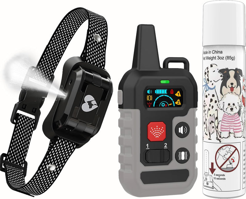 Citronella Dog Training Collar with Remote【Only Work with Remote】 4 Modes