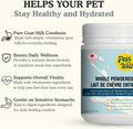 Pets Gone Wild Goat Milk Powder for Dogs & Cats Dog Food Topper | 250g
