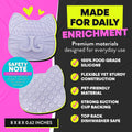 Jackson Galaxy Mmmeow Mat - Slow Feeding Interactive Puzzle Mat for Cats