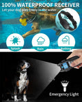 Dog Shock Collar with Remote Control - Rechargeable Dog Training Collar, IPX7 Waterproof E Collar for Dogs with 4 Safe M