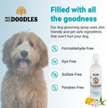 Dog Cologne & Perfume, Deodorizing, Long Lasting After Bath, Deodorant For Smelly Dogs, Pawfume For Pets, Odor Eliminator Spray Puppies, Fresh Cotton [We Love Doodles]