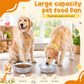 Zonon 3 Pack 1 Gallon Deep Aluminum Feeding Food Pans Oil Drain Pans