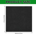 50x50 Inch Large Bird Cage Mat,Under Pet Cage Mat for Bird Cages, Dog Crate Mat Liner, Waterproof Felt Liner with Non-Slip Backing for Kennel Training, Floor Protector and Reptile Aquariums
