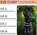 DEYACE Prong Collar for Dogs Stainless Steel Dog Pinch Collar