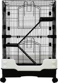 Homey Pet Rat Cage, Small Animal Cage for Ferret, Chinchilla, Guinea Pig