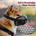 Pezluxe 2-Pack Dog Muzzle, Soft Air Mesh Muzzle Anti Biting Barking Chewing