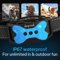 Dogrook Humane No Shock Rechargable Beep & Vibration Bark Collar for Dogs