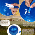 Sotiff 2 Pcs 30 Inch Large Horse Ball for Play Herding Horse Ball for Anti Burst Soccer Toys, Pump Included