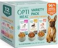 Wet Dog Food Variety Pack for Small Dogs, Grain Free Tender Morsels Pouches