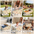 Foldable Dog Bathtub for Small to Medium Dogs & Cats Pool, Collapsible Pet Bath Tub for Shower/Kitchen Sink, Thickened I