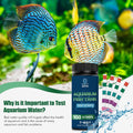 Aquarium Test Strips,7-Way Freshwater Saltwater Fish Tank Pond Test(100ct)