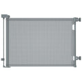 Retractable Baby Gates, Mesh Dog Gate for Doorways, 33.6" Tall, Expands to 55" Wide,Pet Safety Essential Fit for Baseboards, Wide Toddlers Gates for Hallways, Indoor & Outdoor,Gray